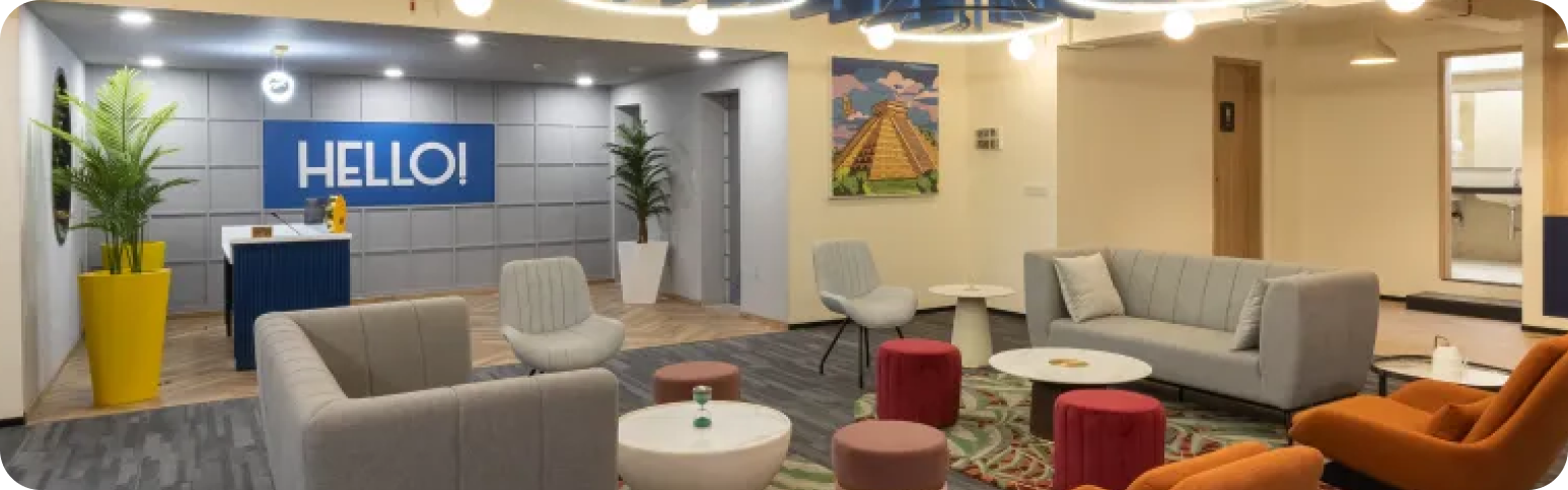 Reception & lounge